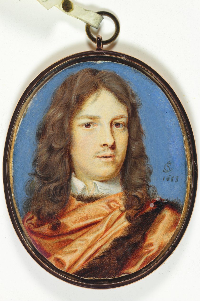 Ein Herr namens Abraham Cowley von Samuel (cicle of) Cooper
