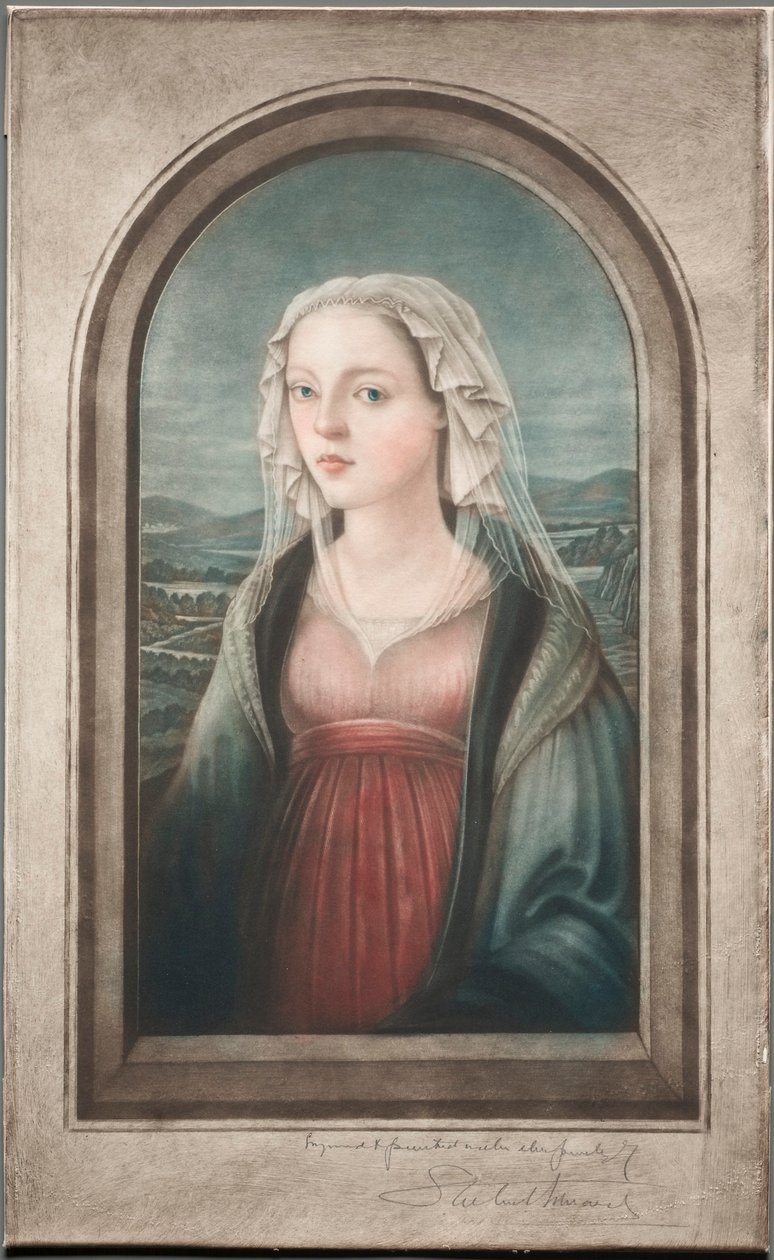 Madonna, 19.-20. Jahrhundert von Samuel Arlent Edwards