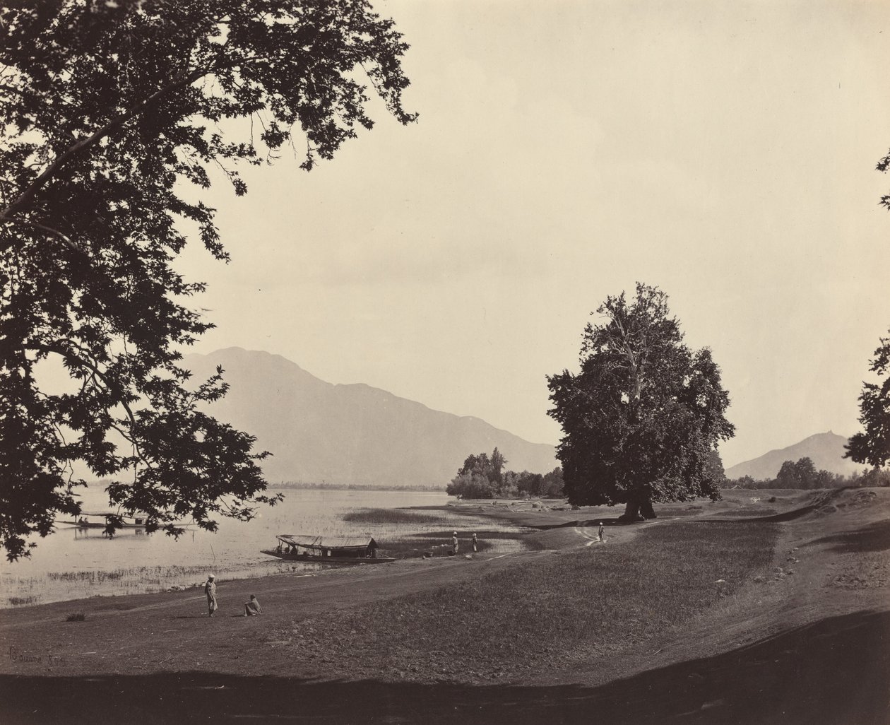 Kaschmir-Szene von Samuel Bourne