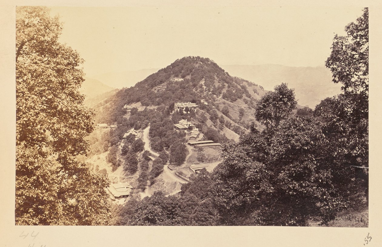 Simla; Elysium Hill von Samuel Bourne