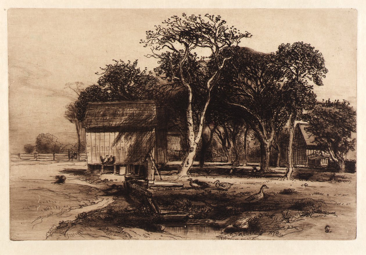 (Ohne Titel) von Samuel Colman