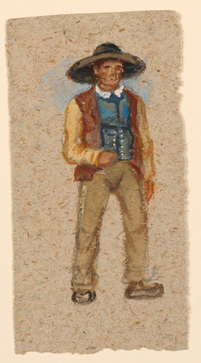 Französischer Bauer, 1874 von Samuel Colman