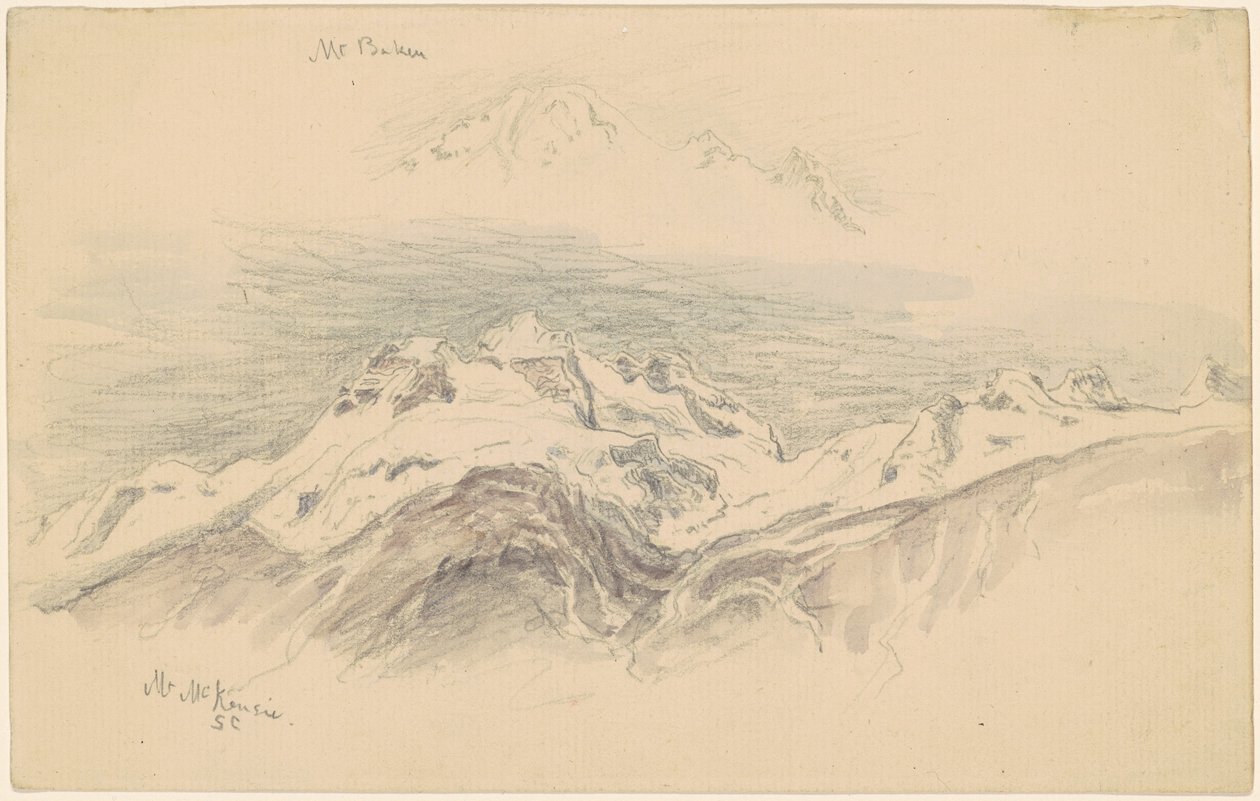 Mt. Baker und Mt. McKensie von Samuel Colman
