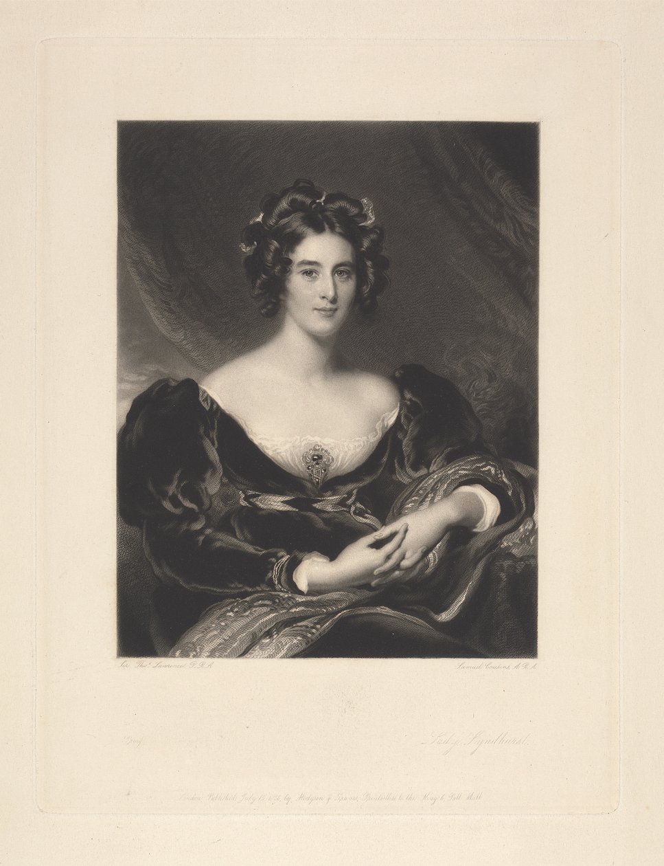 Lady Lyndhurst von Samuel Cousins