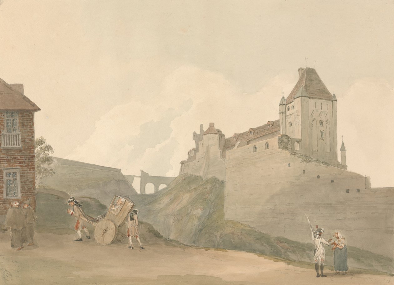 Schloss in Dieppe, Normandie von Samuel Davis