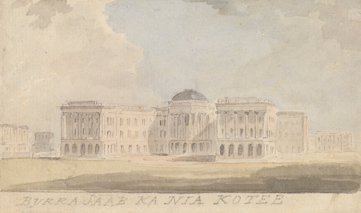 Neues Regierungshaus in Kalkutta von Samuel Davis