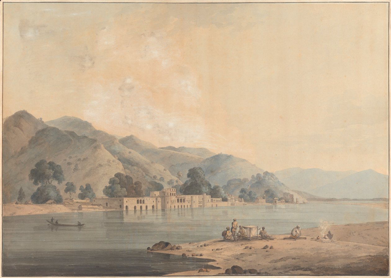 Der Hurduar flussaufwärts von Samuel Davis