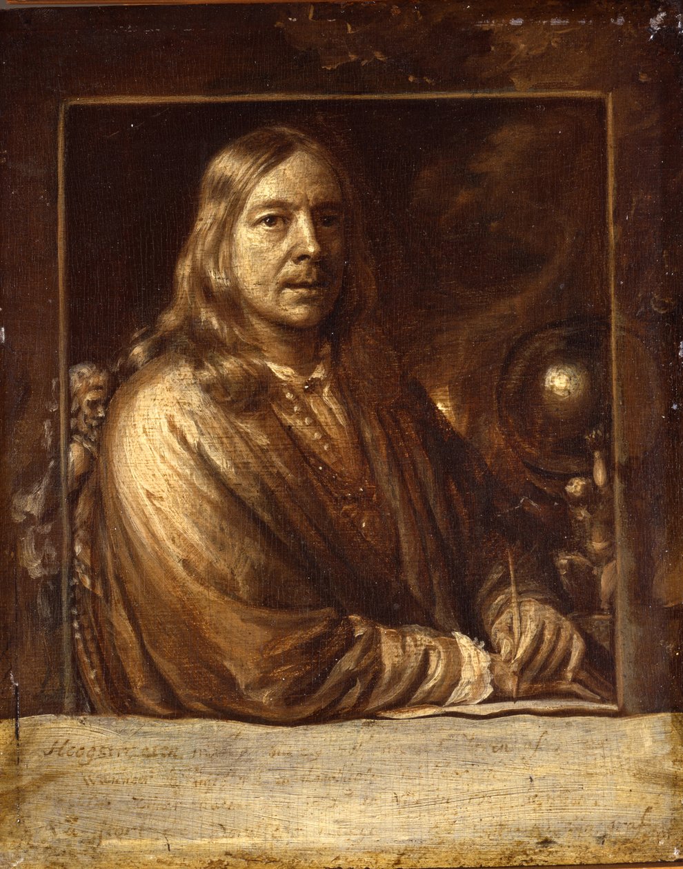 Selbstporträt von Samuel van Hoogstraten