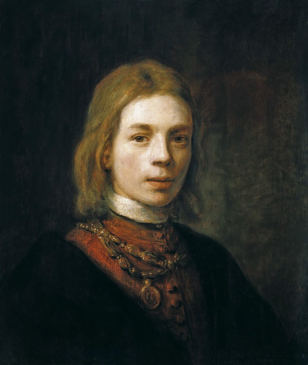 Selbstporträt, 1645 von Samuel van Hoogstraten