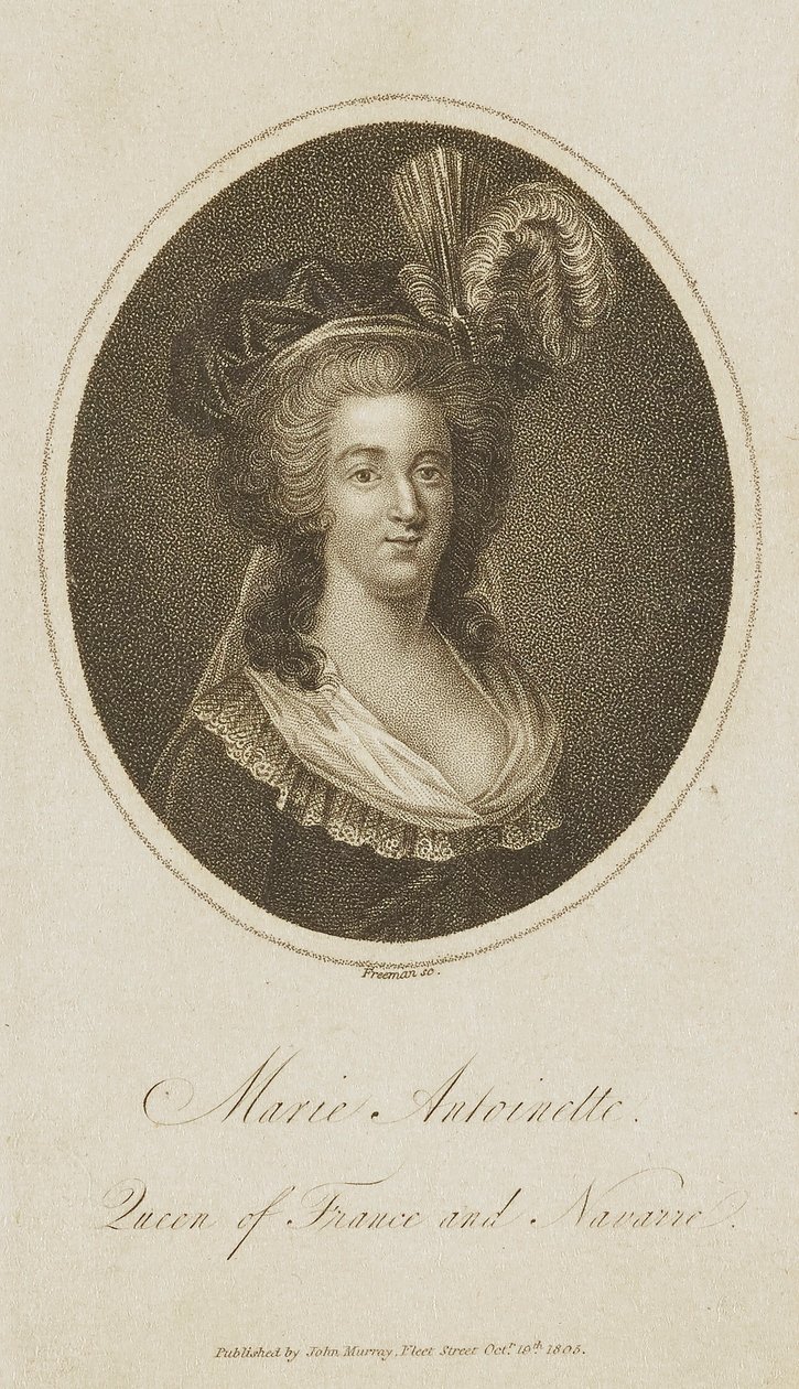 Marie Antoinette, Königin von Frankreich und Navarra von Samuel Freeman