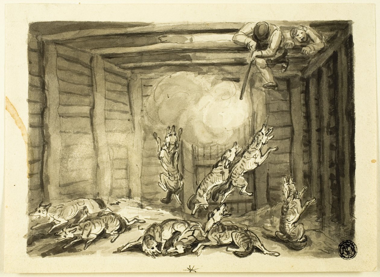 Wolfsjagd in Russland von Samuel Howett
