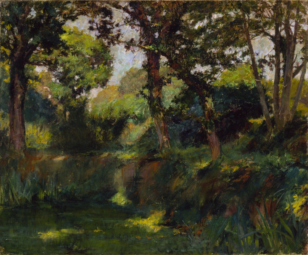 Waldlandschaft von Samuel Isham