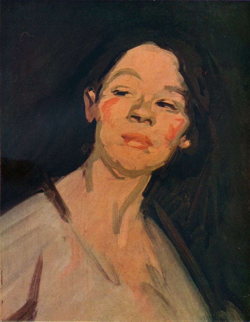 Die Zigeunerin, ca. 1900 von Samuel John Peploe