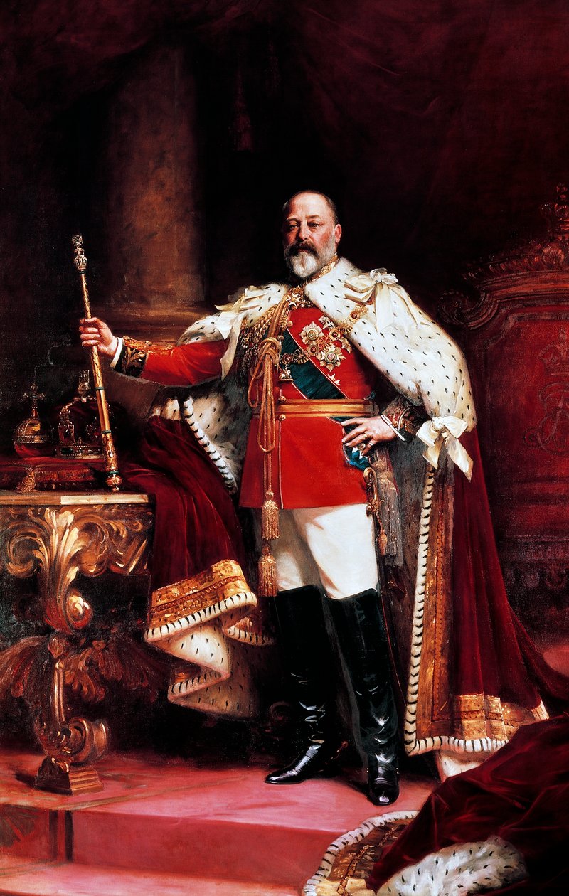 Porträt von Edward VII von Samuel Luke Fildes