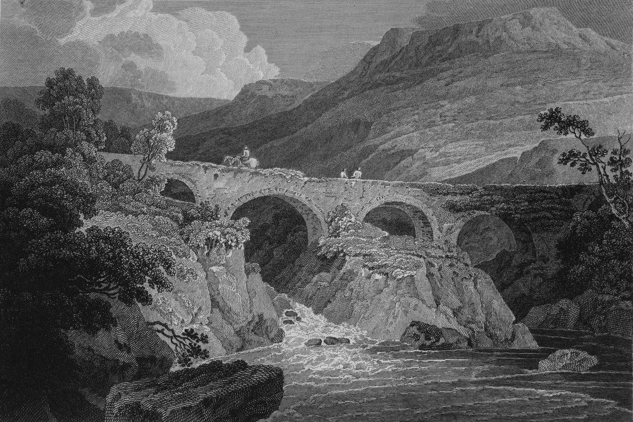 Pont y Pair, 1807 von Samuel Middiman