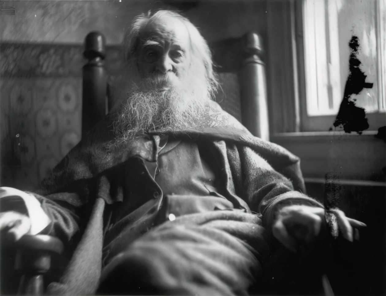 Walt Whitman in Camden, N.J., ca. 1891 von Samuel Murray