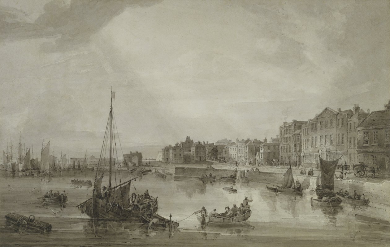 Margate Hafen, 1806 von Samuel Owen