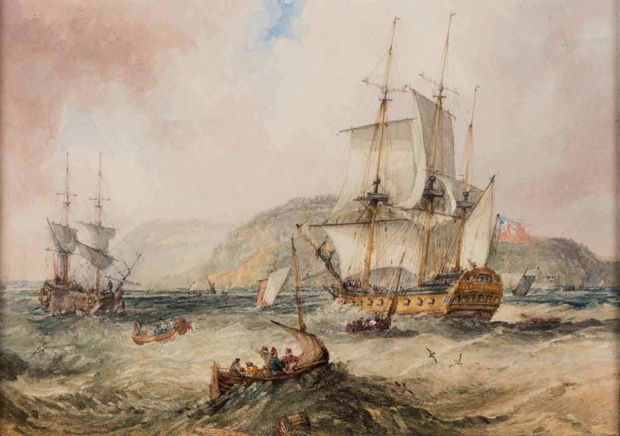Meeresstück von Samuel Owen