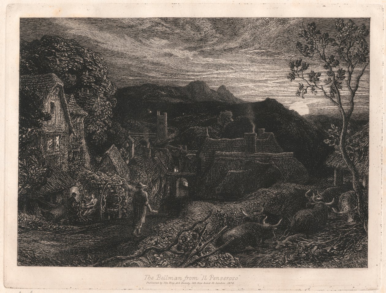 Der Glöckner von Samuel Palmer
