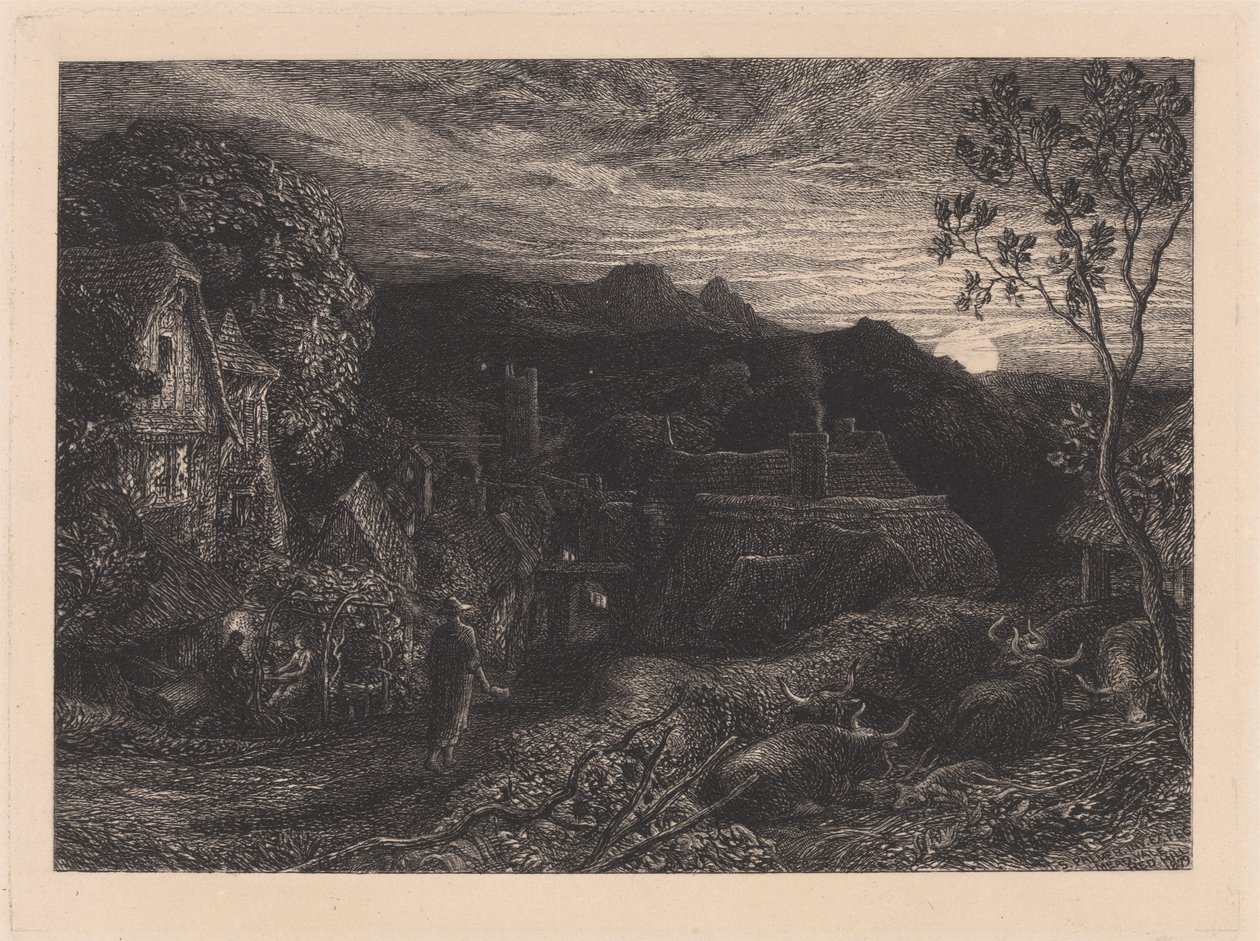 Der Nachtwächter von Samuel Palmer
