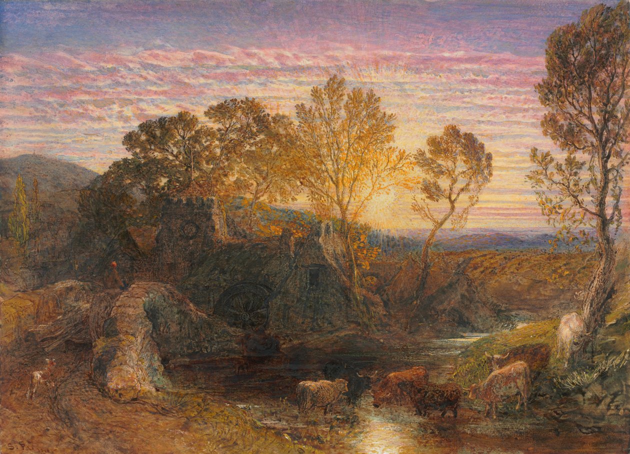 Die goldene Stunde von Samuel Palmer