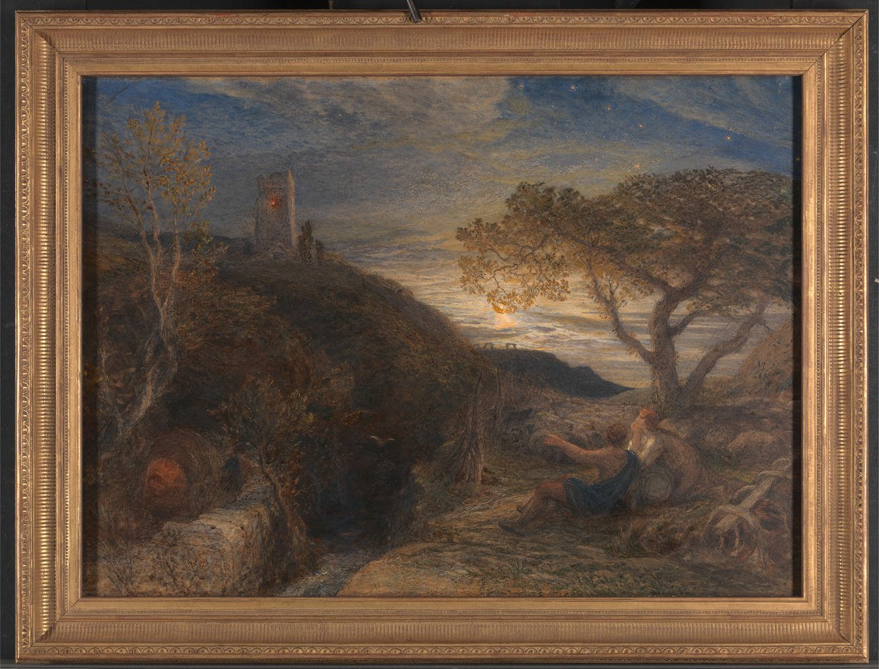 Der einsame Turm von Samuel Palmer