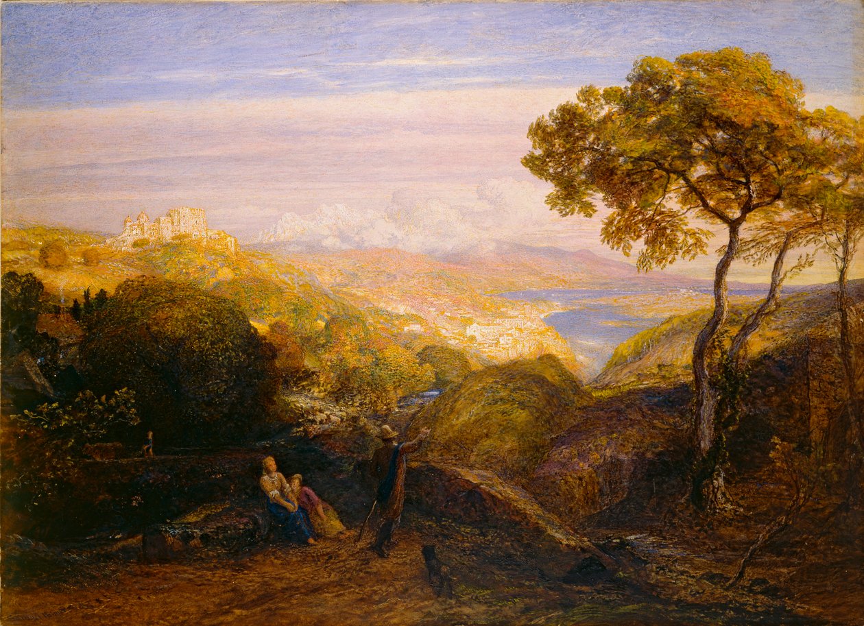 Der Ausblick, 1864-1881 von Samuel Palmer