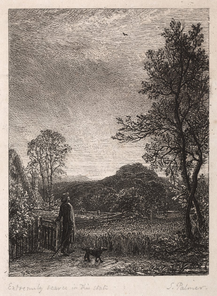 Die Lerche von Samuel Palmer