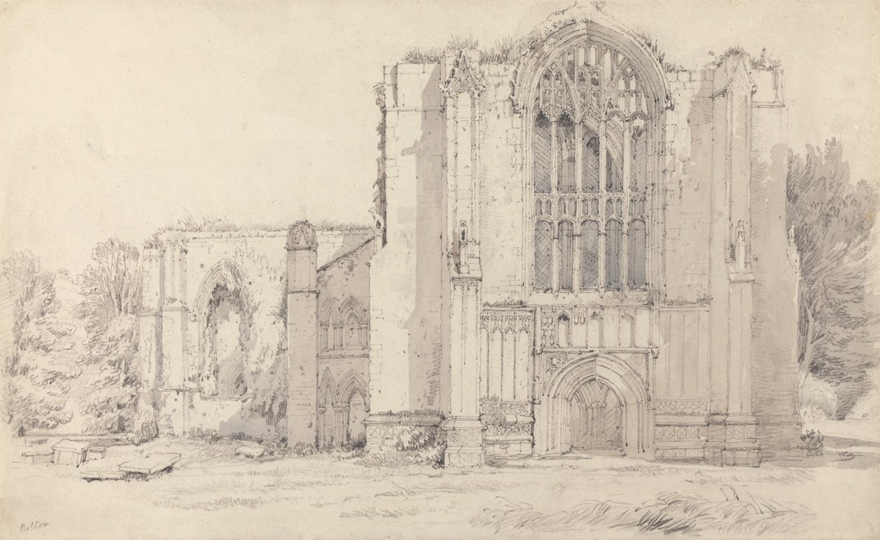 Bolton Abbey von Samuel Prout