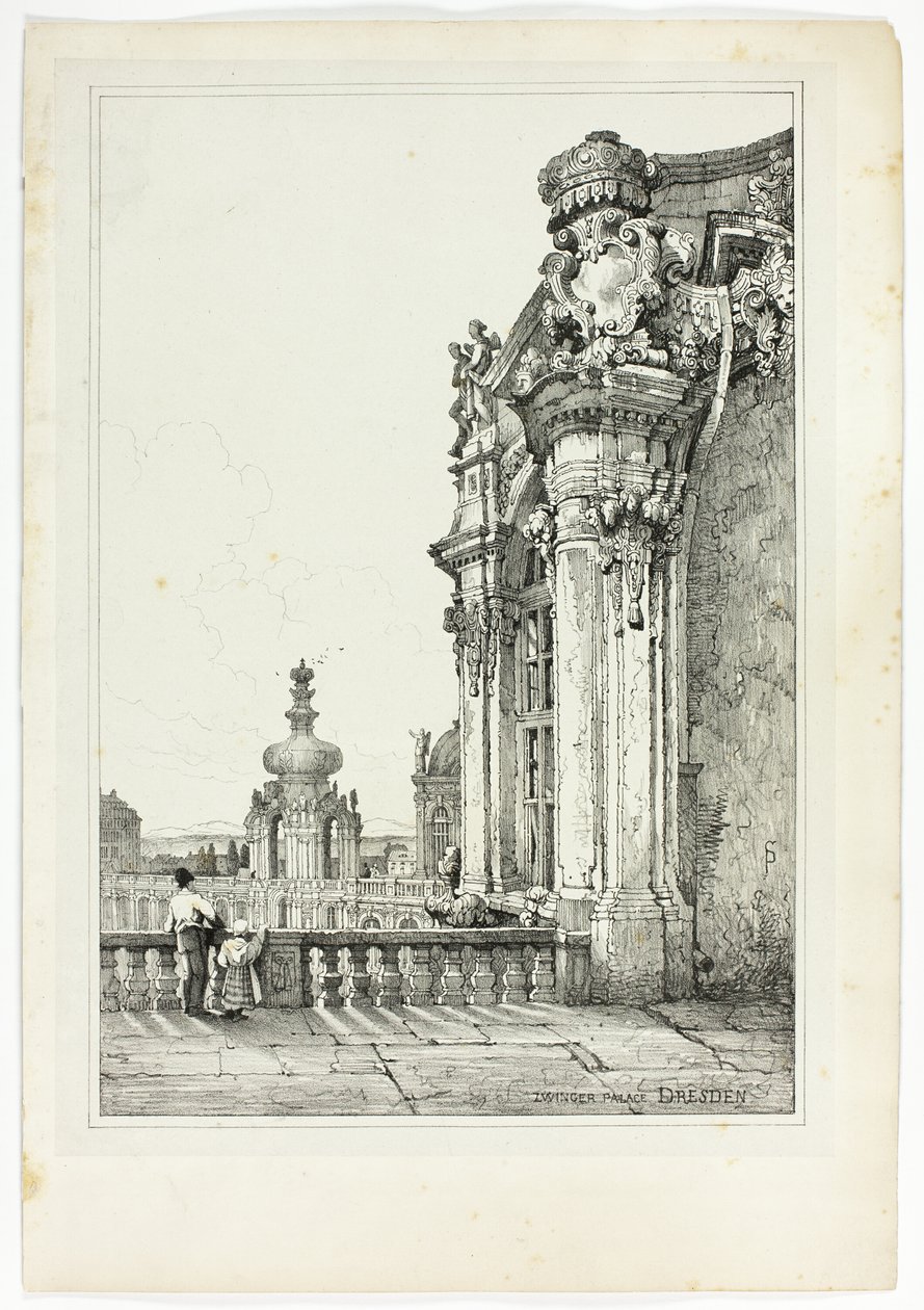 Zwingerpalast, Dresden von Samuel Prout