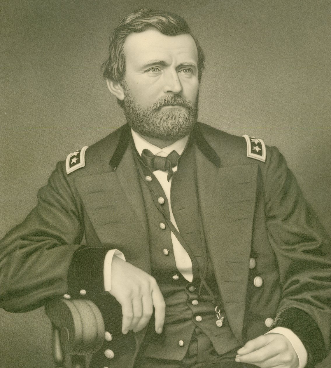 General Ulysses S. Grant (beschnitten) von Samuel Sartain