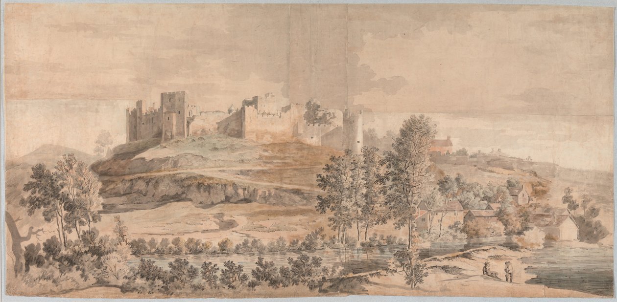 Ludlow Castle von Samuel Scott