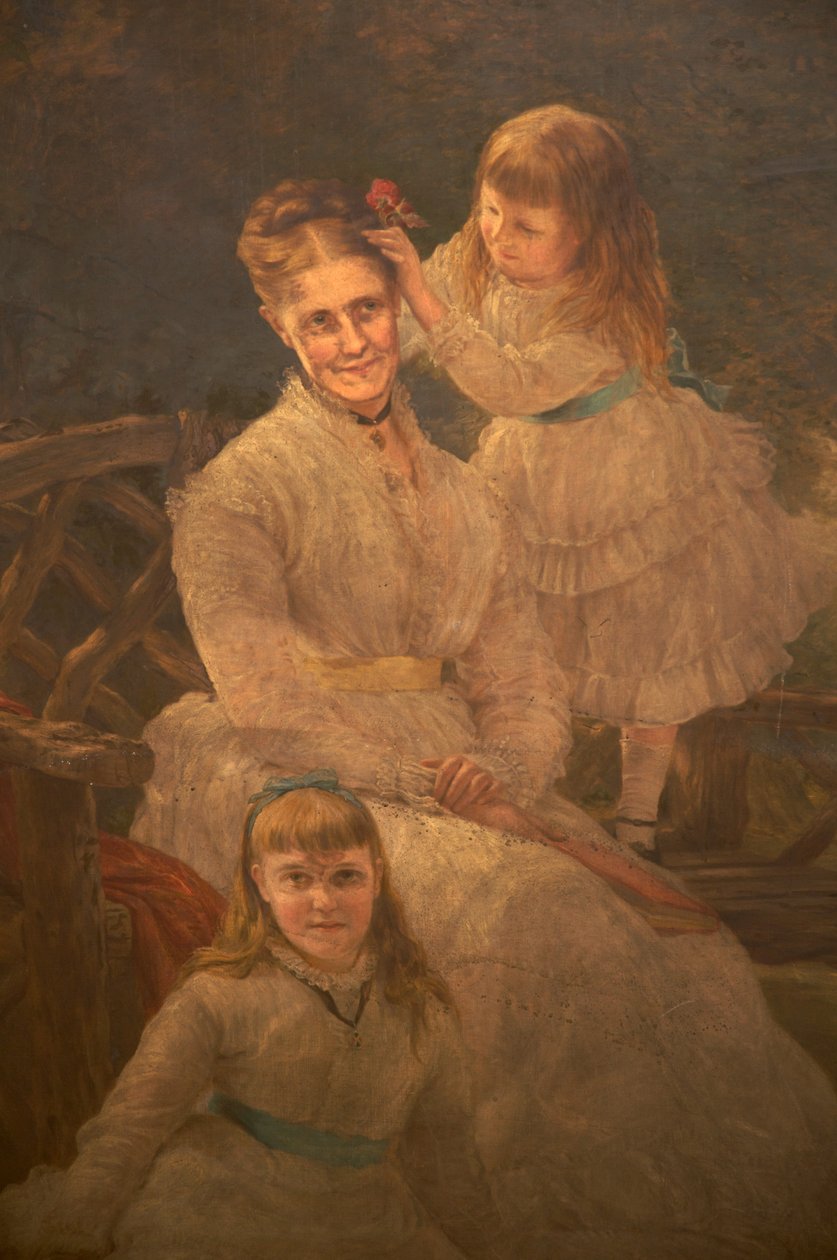 Familiengruppe, ca. 1875-95 von Samuel Sidley