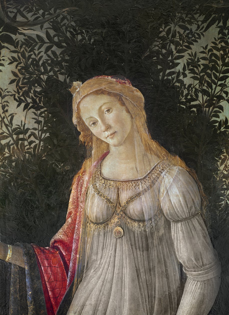 Allegorie auf den Frühling (Detail) von Sandro Botticelli