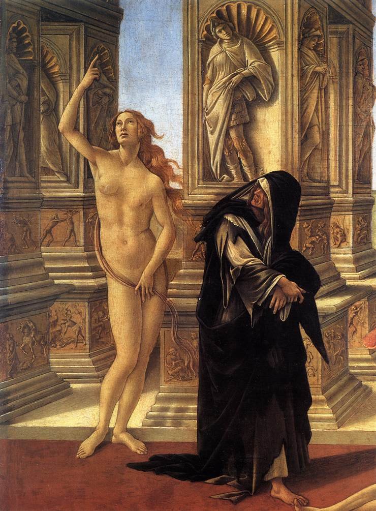 Die Verleumdung des Apelles von Sandro Botticelli