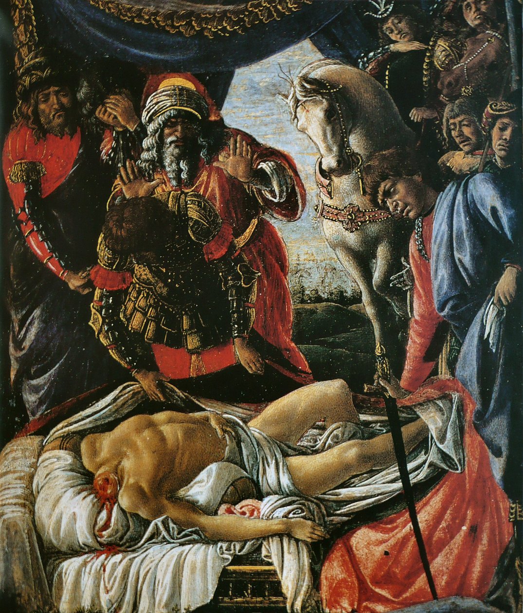 Entdeckung der Leiche von Holofernes von Sandro Botticelli