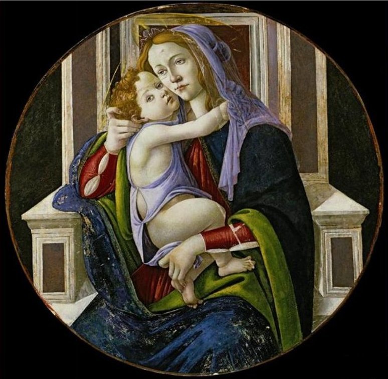 Madonna mit Kind von Sandro Botticelli