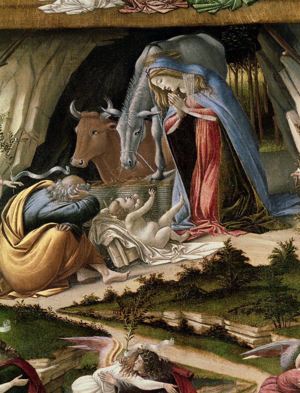 Mystische Geburt, 1500 von Sandro Botticelli