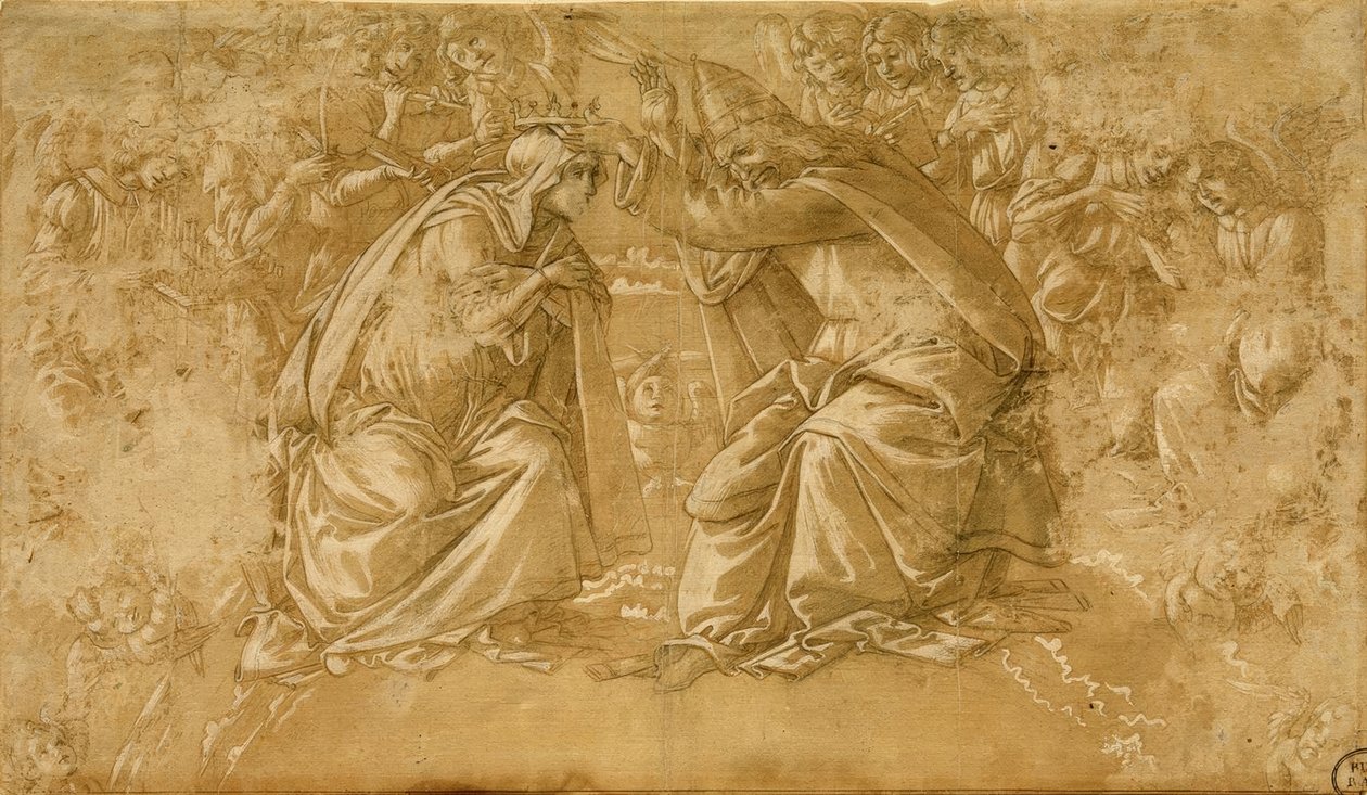 Krönung Mariens von Sandro Botticelli