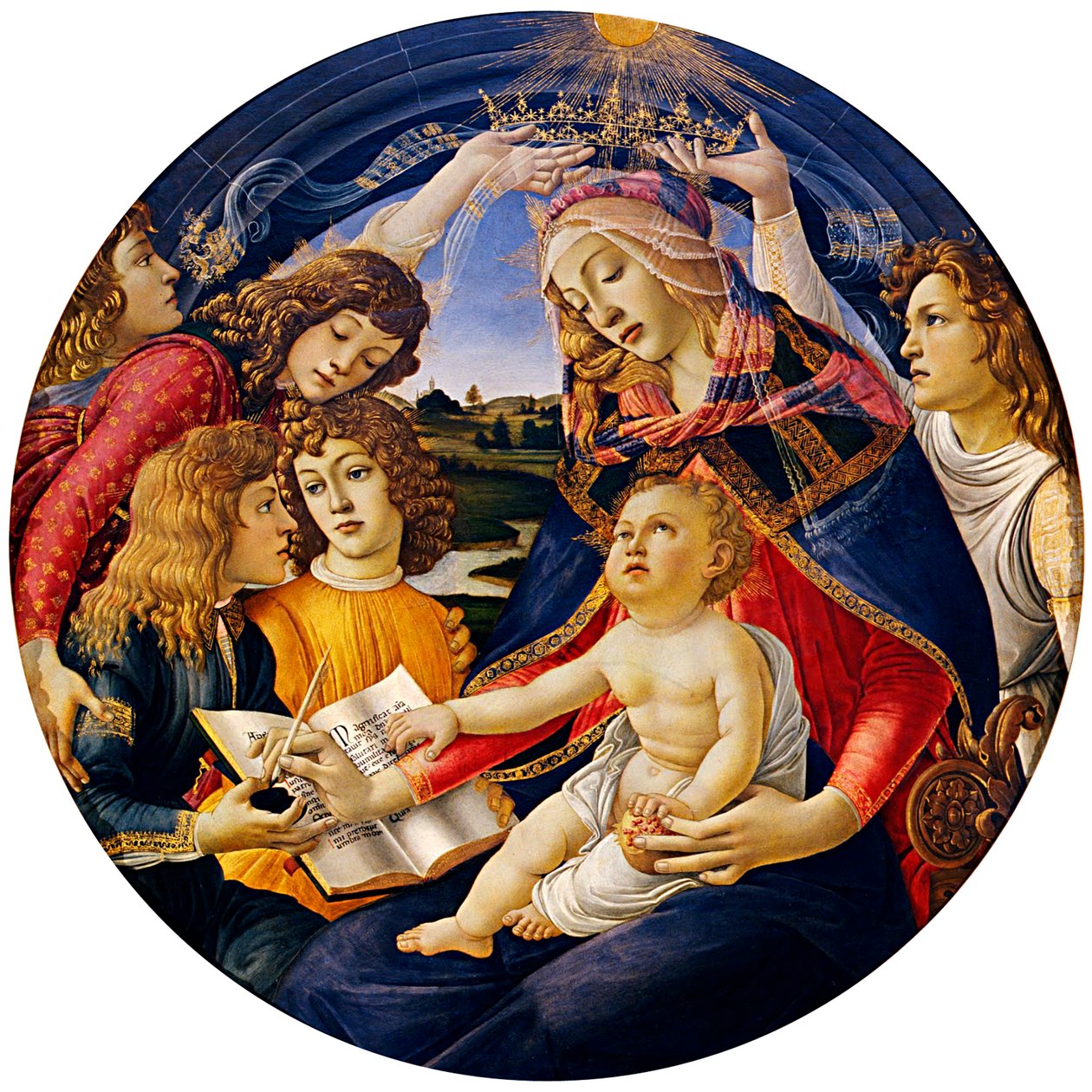 Madonna des Magnificat von Sandro Botticelli