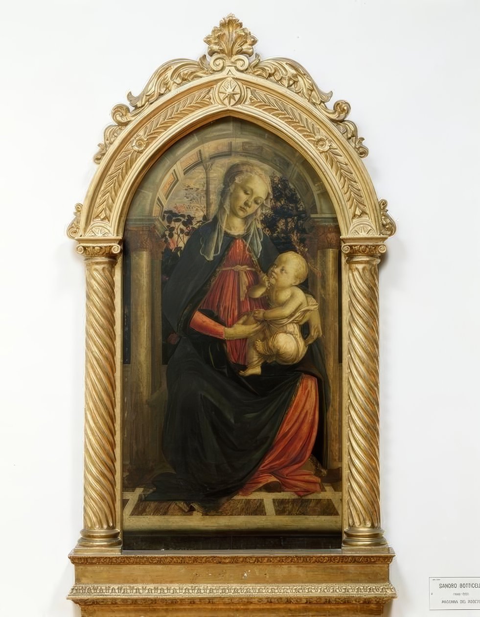 Maria mit dem Kind von Sandro Botticelli