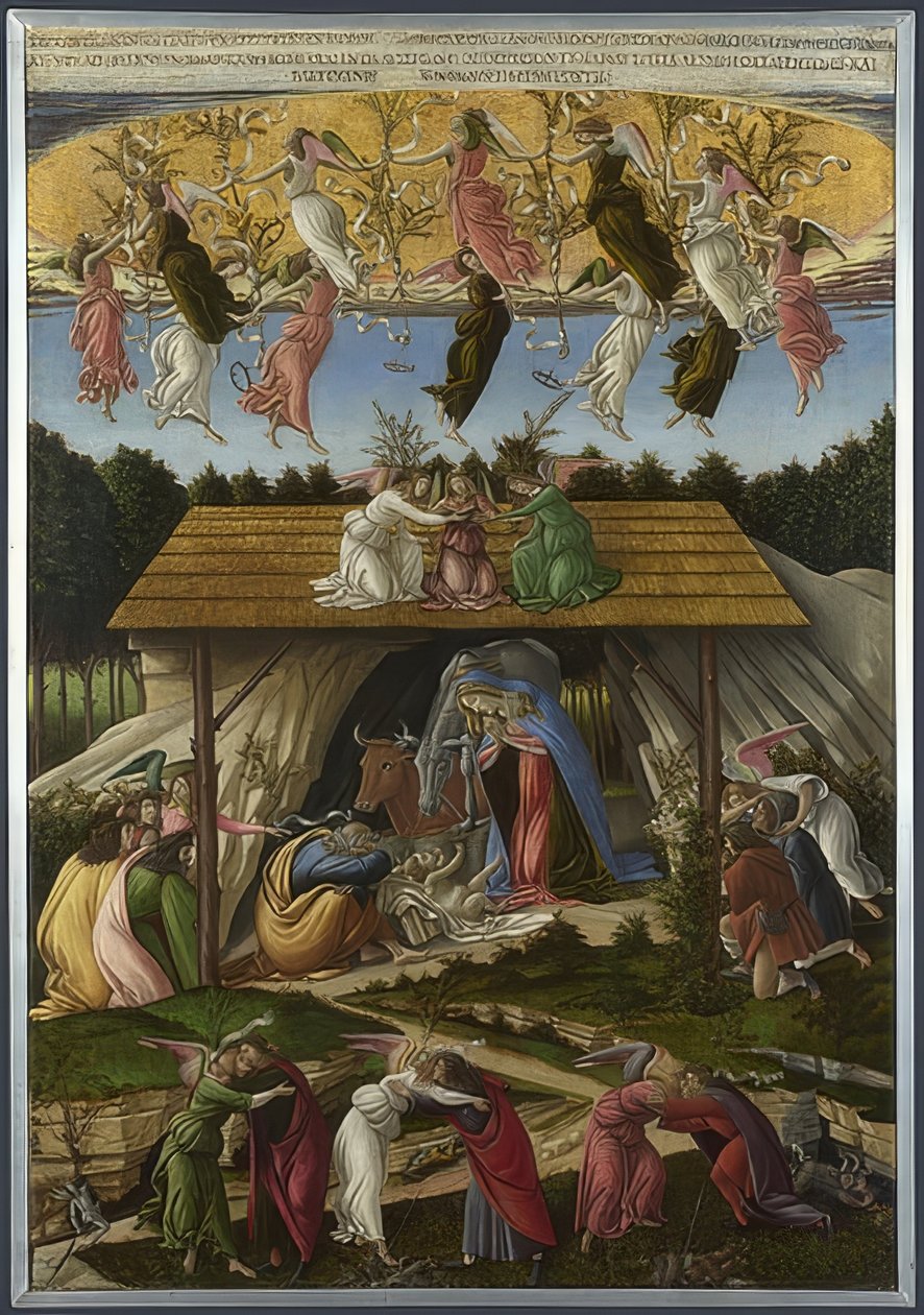 Mystische Geburt Christi von Sandro Botticelli