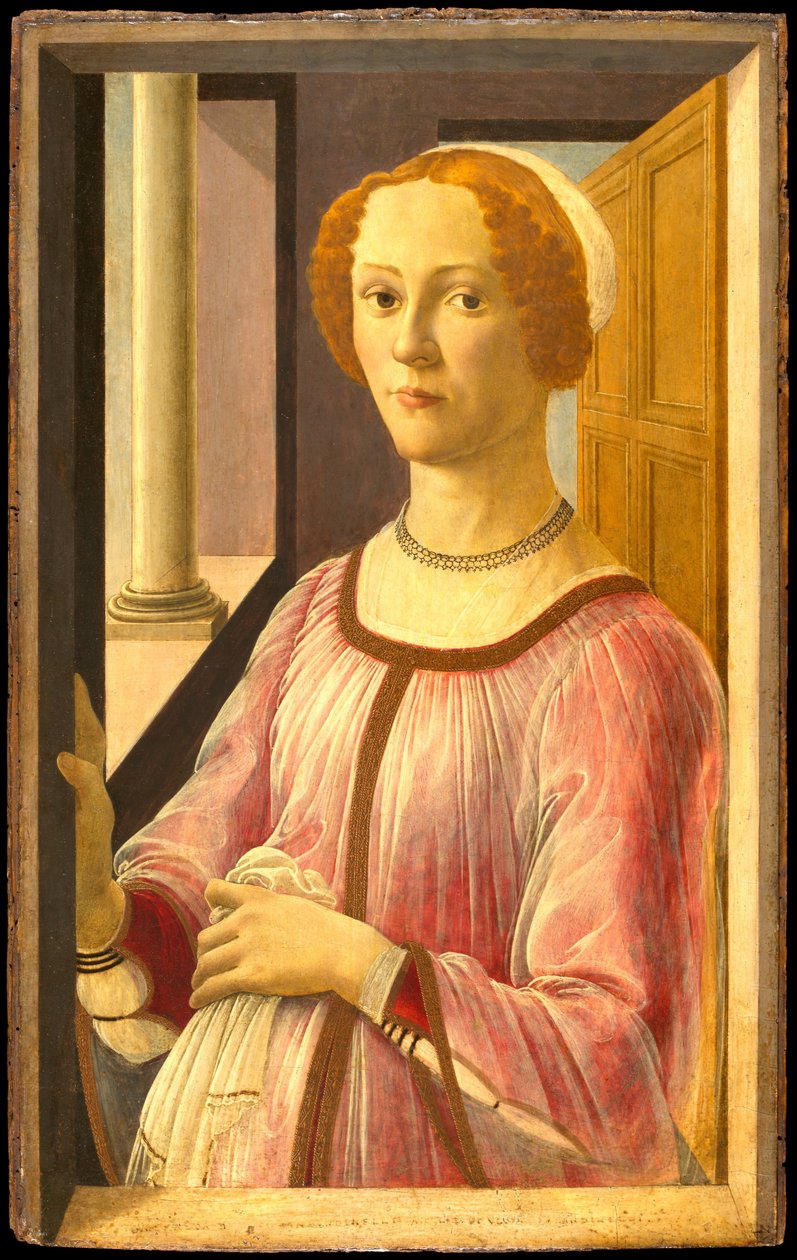 Porträt von Smeralda Bandinelli von Sandro Botticelli