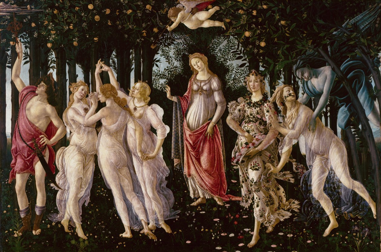 Primavera, ca. 1478 von Sandro Botticelli