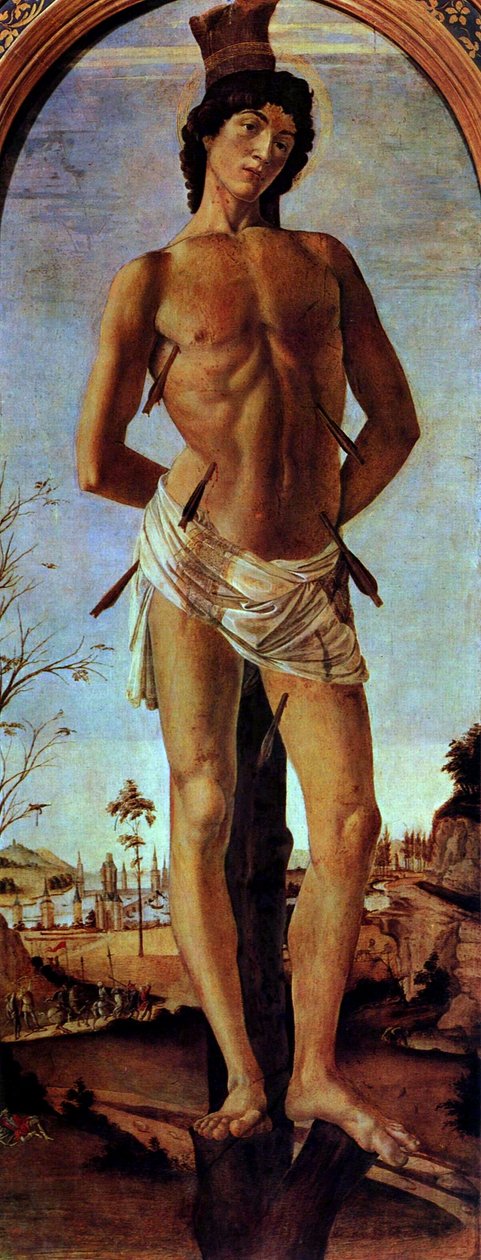 Heiliger Sebastian von Sandro Botticelli