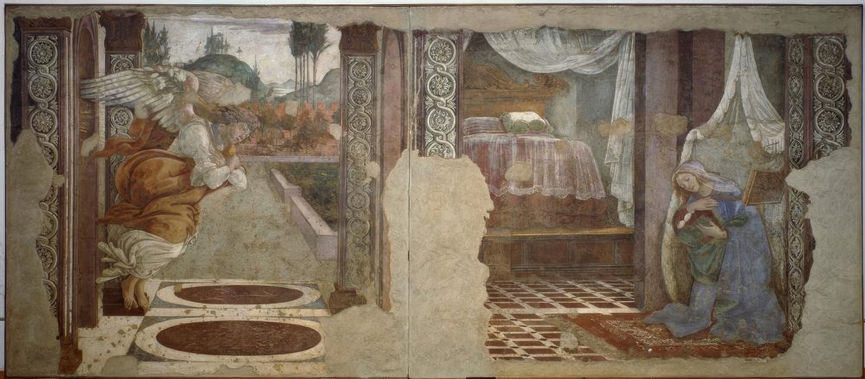 Verkündigung von S. Martino von Sandro Botticelli