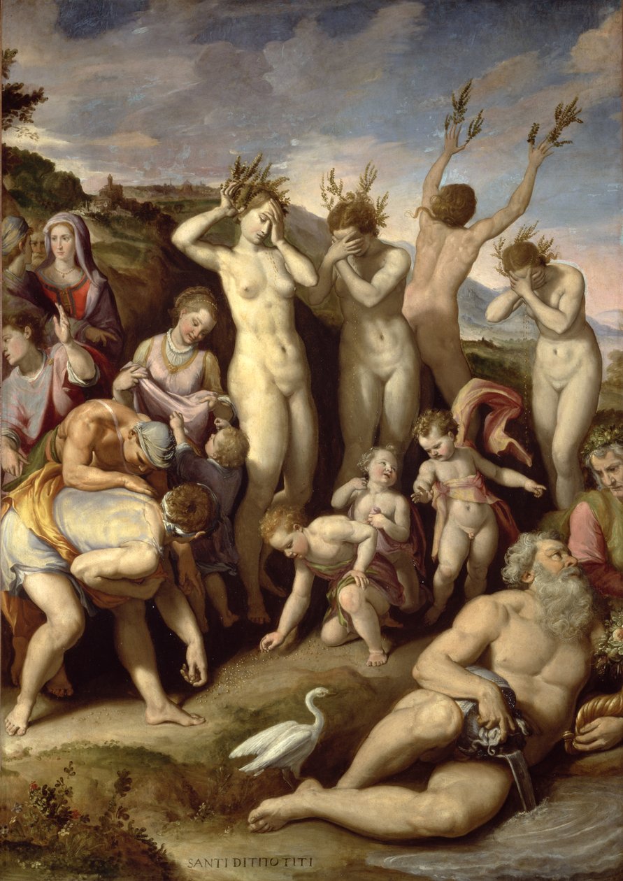 Die Schwestern von Phaethon, 1572 von Santi di Tito
