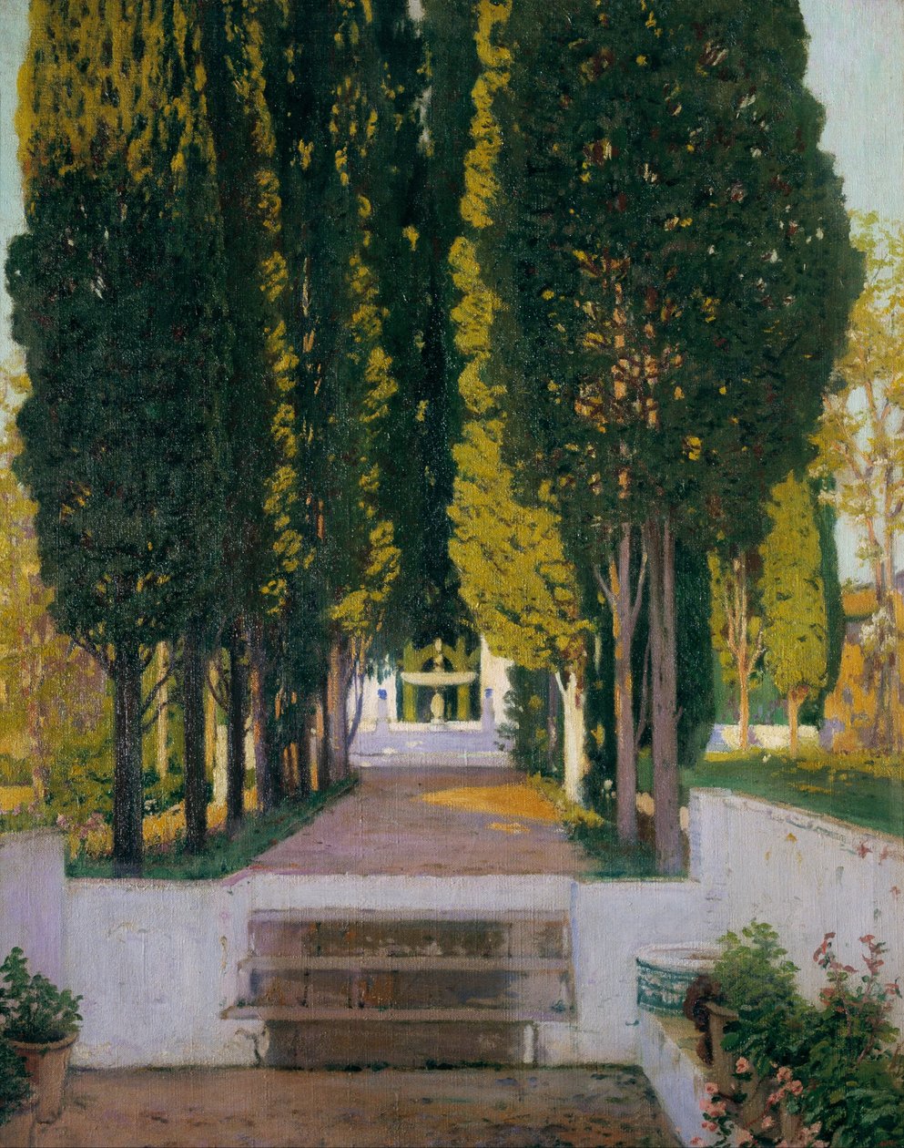 Gärten des Generalife von Santiago Rusiñol