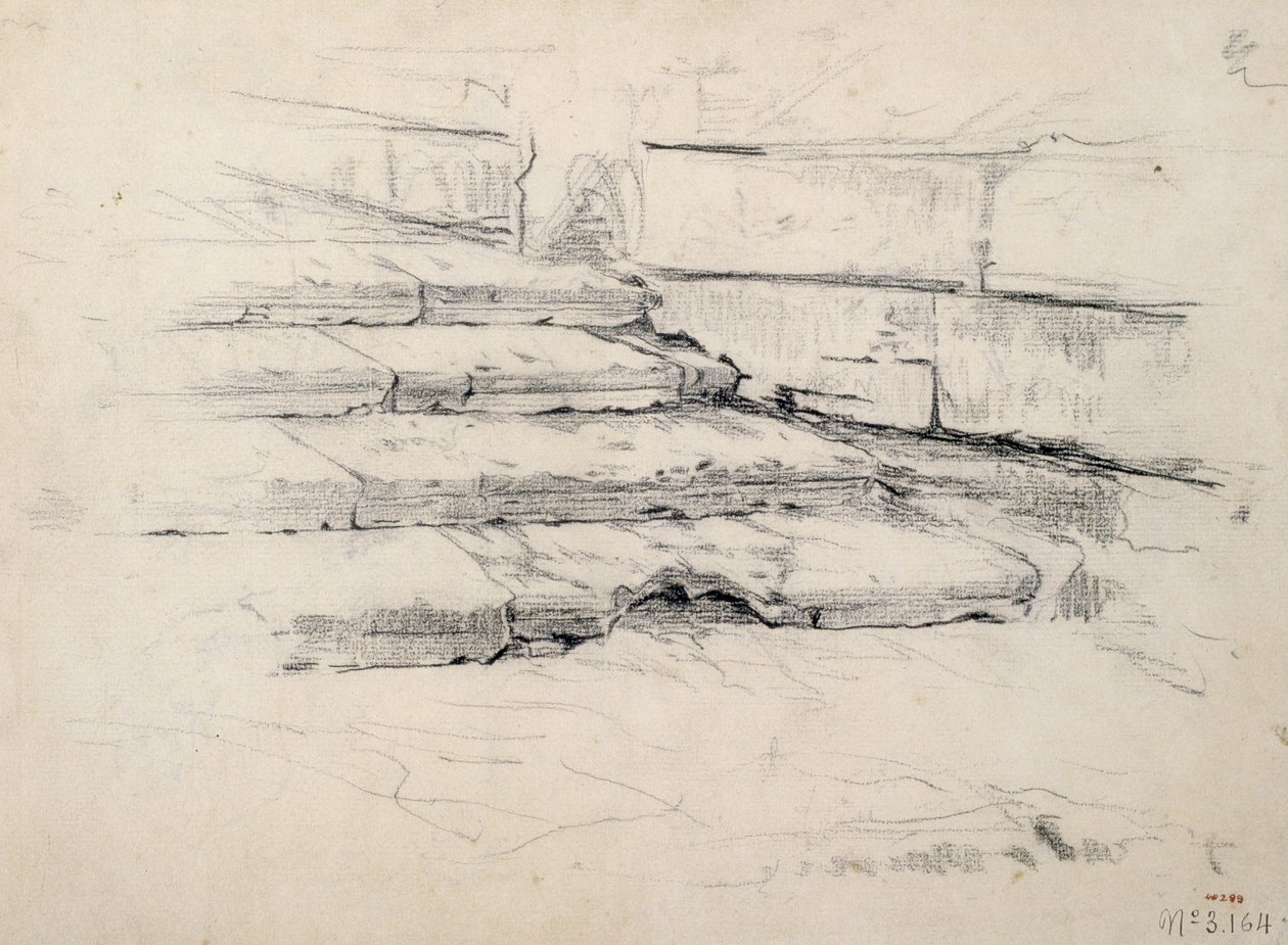 Studie von Stufen von Santiago Rusiñol