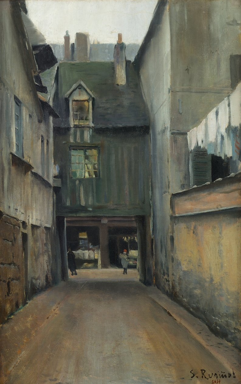 Carrer de Rouen von Santiago Rusinol i Prats